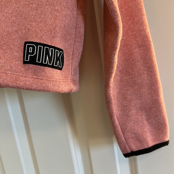 EUC Cropped PINK Hoodie - Picture 3 of 6